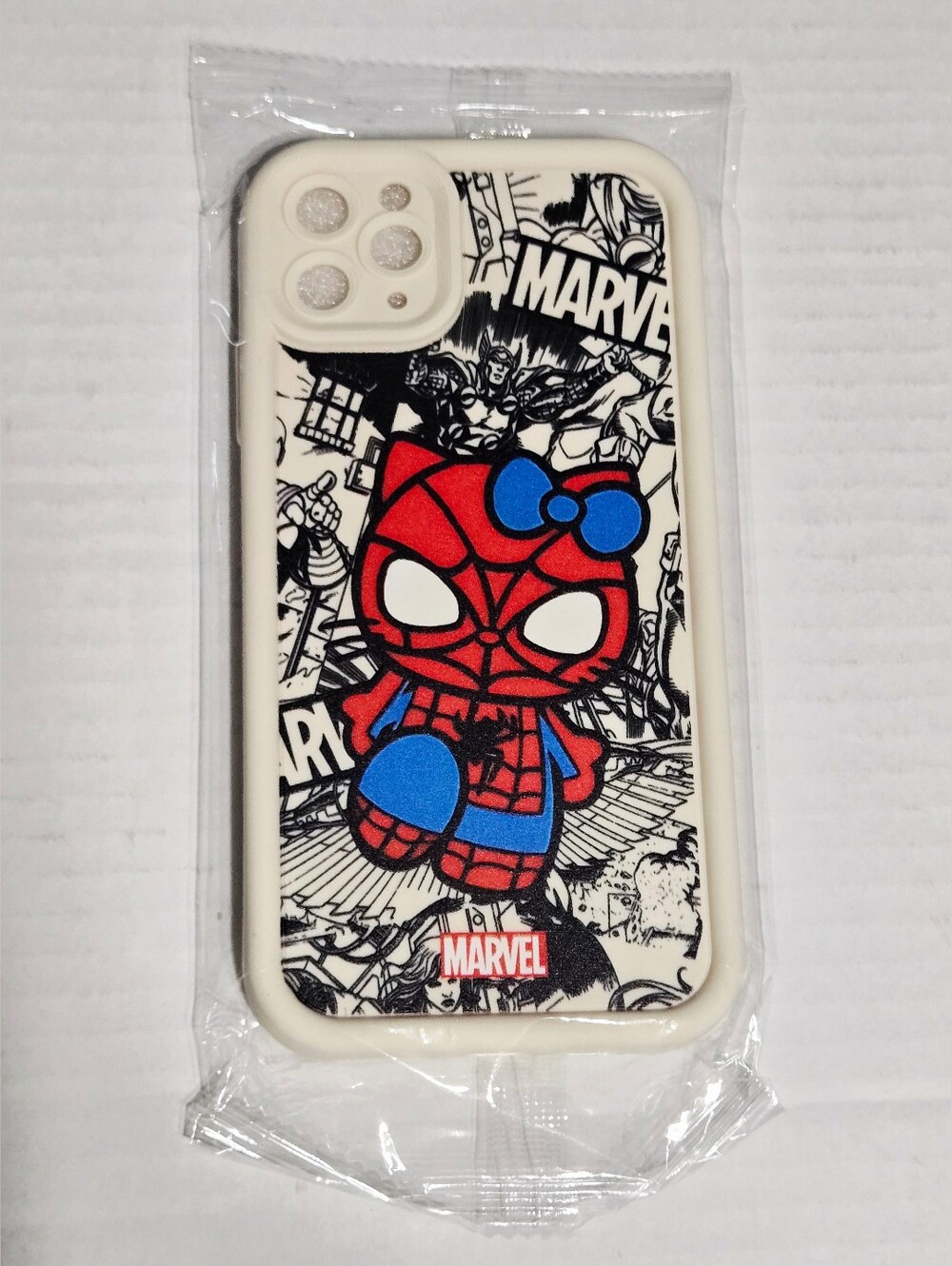 Marvel Hello Kitty Spider-Man iPhone 11 Pro Max Case White Protective Cover New